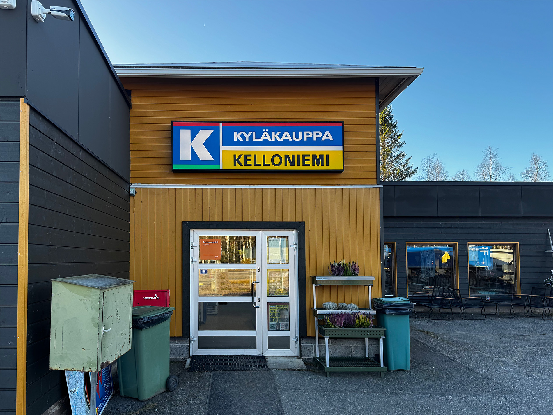 Kyläkauppa Kelloniemi Suomun alueella